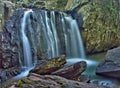 Kilgore Falls in Rocks State Park, Maryland Royalty Free Stock Photo