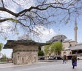 Kilic Ali Pasha Fountain and Kilic Ali Pasha Mosque, Tophane district, near Galataport cruise terminal, Istanbul, Turkey