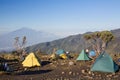 Kilimanjaro 009 shira hut camp Royalty Free Stock Photo