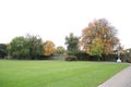 Kilkenny Castle - garden in front - Ireland heritage tourism - Irish travel Royalty Free Stock Photo