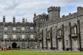 Kilkenny Castle, Ireland. Caislean Chill Chainnig. A castle in Kilkenny, Ireland built in 1195 to control a fording Royalty Free Stock Photo