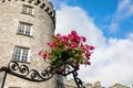 Kilkenny Castle, Ireland. Caislean Chill Chainnig. A castle in Kilkenny, Ireland built in 1195 to control a fording Royalty Free Stock Photo