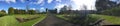 Kilkenny cAstle panorama of the landscape around it