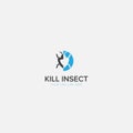 Kill The Insect Logo with modern pesticide