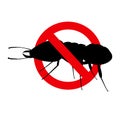 Kill Termite Insect Sign Royalty Free Stock Photo