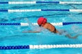 Killer breaststroke Royalty Free Stock Photo