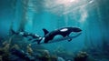 Killer whales (orcas)