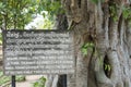 Killing fields, Cambodia Royalty Free Stock Photo