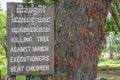 Killing tree, Killing fields, Cambodia