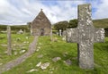 Kilmalkedar Church, Dingle Peninsula, Ireland. Royalty Free Stock Photo