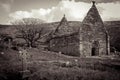 Kilmalkedar church. Dingle Peninsula. Ireland Royalty Free Stock Photo