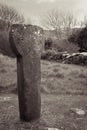 Kilmalkedar Sundial. Dingle Peninsula. Ireland Royalty Free Stock Photo