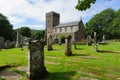 Kilmartin Church and Graveyard in Scotland. Royalty Free Stock Photo