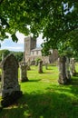 Kilmartin Church and Graveyard in Scotland. Royalty Free Stock Photo