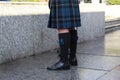 Kilt Hose and Brogues Royalty Free Stock Photo