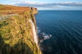 Kilt Rock and Mealt Falls Royalty Free Stock Photo