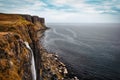 Kilt Rock and Mealt Falls United Kingdom Royalty Free Stock Photo