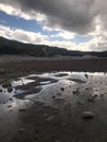 Kilve At Low Tide - Somerset, England, UK Royalty Free Stock Photo