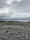 Kilve Beach And The Bristol Channel , Somerset, England, UK Royalty Free Stock Photo