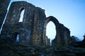 Kilwinning Abbey is a ruined abbey in Scotland Royalty Free Stock Photo