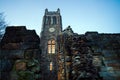 Kilwinning Abbey is a ruined abbey in Scotland Royalty Free Stock Photo