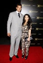 Kim Kardashian and Kris Humphries Royalty Free Stock Photo