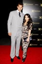 Kim Kardashian and Kris Humphries Royalty Free Stock Photo