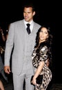 Kim Kardashian and Kris Humphries Royalty Free Stock Photo