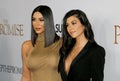 Kim Kardashian West and Kourtney Kardashian