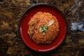 Kimchi fried rice korean food Royalty Free Stock Photo