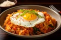 Kimchi Fried Rice, a quick and flavorful Korean dish