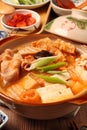 Kimchi hot pot