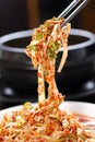 Kimchi Korean side dishes Royalty Free Stock Photo