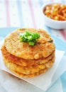 Kimchi Potato Pancakes