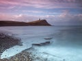Kimmeridge Bay and Clavell Tower