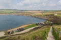 Kimmeridge Bay Dorset coast England uk Royalty Free Stock Photo