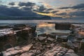 Sunrise at Kimmeridge, Dorset, England