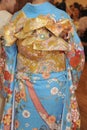 Attending my sister`s wedding, my sister`s kimono back is annoying