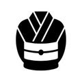 Kimono Obi Style Solid Dress Icon Royalty Free Stock Photo