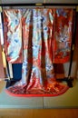 Kimono for show traveler at Kamigata Ukiyoe Museum