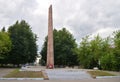 Kimry, formerly Kimra, Tver Region, Russia, July 31, 2021: Monument-obelisk to soldiers who died in Great Patriotic War in 1941-19