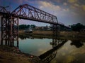 Kin Bridge, kin bridge in the river Surma