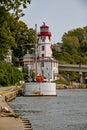 Kincardine, Ontario Lighthouse And Harbour Royalty Free Stock Photo
