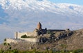 Hor Virap monastery Royalty Free Stock Photo