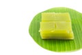 Kind of Thai sweetmeat, Multi Layer Sweet Cake (Kanom Chan) Royalty Free Stock Photo