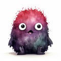 Kind Watercolor Monster Helps Others