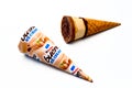 Kinder Bueno Ice Cream. Kinder is a brand of food products of Ferrero