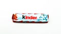 Kinder Chocolate bar. Kinder is a brand of products made in Italy by Ferrero