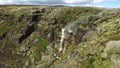 Kinder Downfall in Peak District National Park Royalty Free Stock Photo