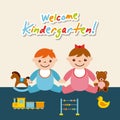 Kinder garten cartoon